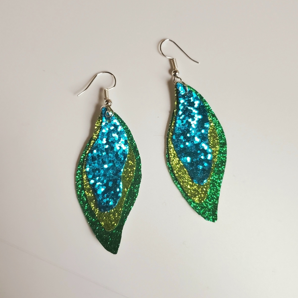 Peacock Earrings